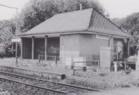 Bahnhof um 1950